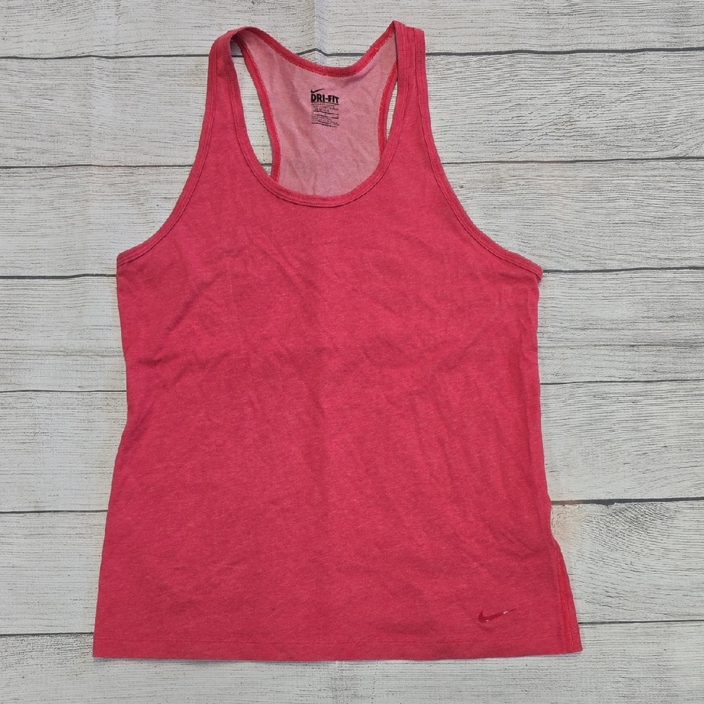 Nike Pink Sleeveless Tank Top Size Med